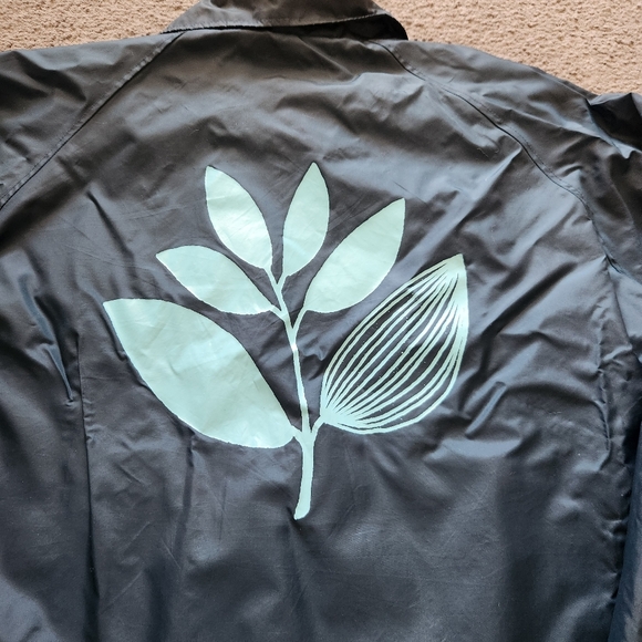 MAGENTA SKATEBOARDS CARDINAL Men's Jacket Large Blue Shell Windbreaker Flannel - Picture 11 of 11